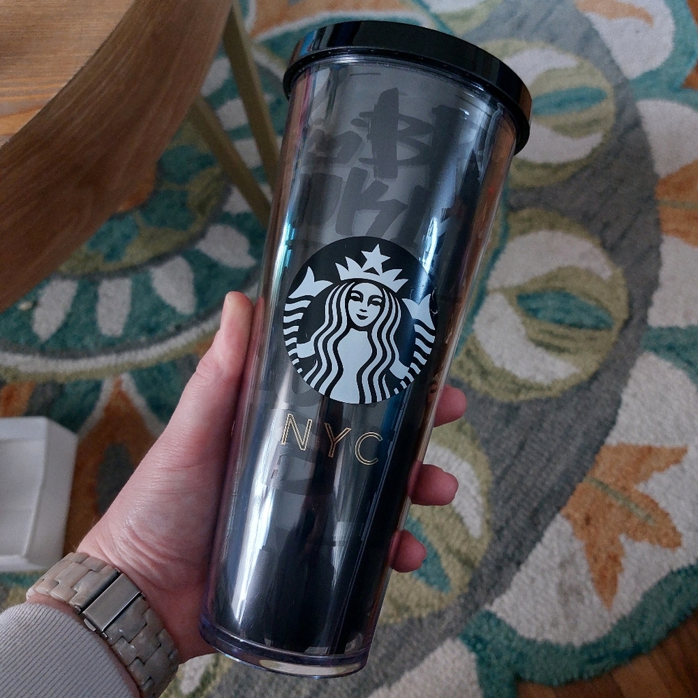 Starbucks NYC Graffiti Tumbler Rare HTF 24oz Unused